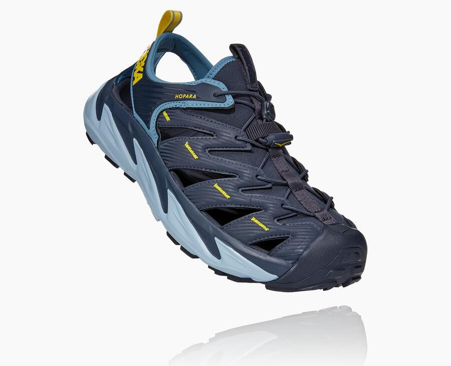 Sandals Mens - Hoka One One Hopara - Navy - PSYUMHA-89